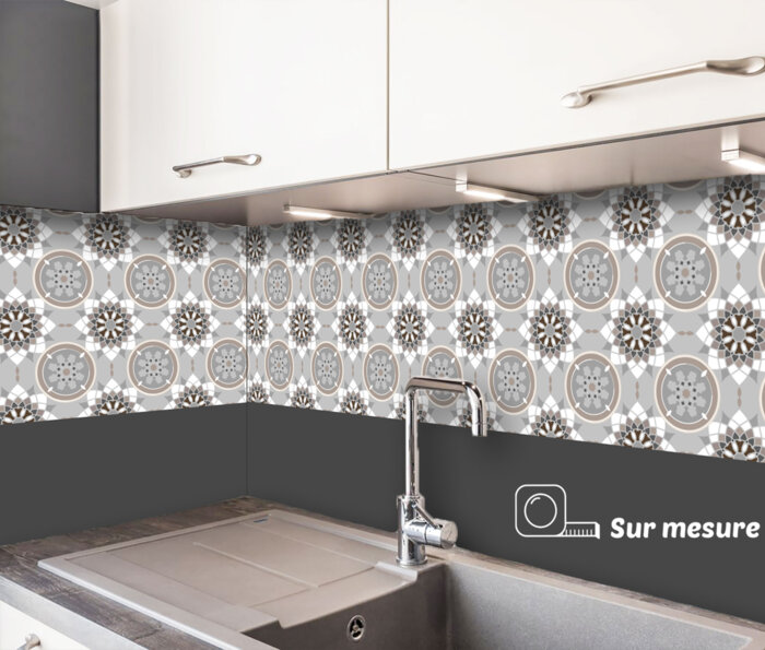 Motif mosaïque vintage